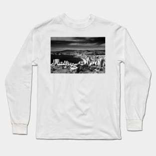 Benidorm Skyline Cityscape Costa Blanca Spain Long Sleeve T-Shirt